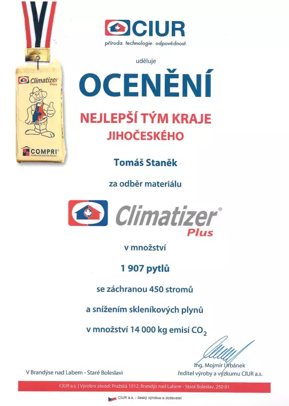 Ocenění CIUR