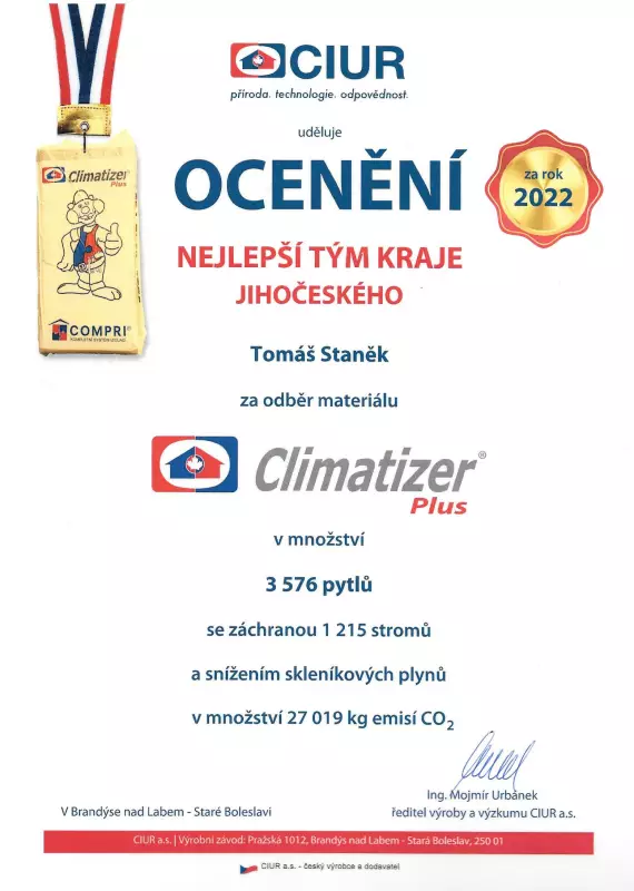 Ocenění CIUR